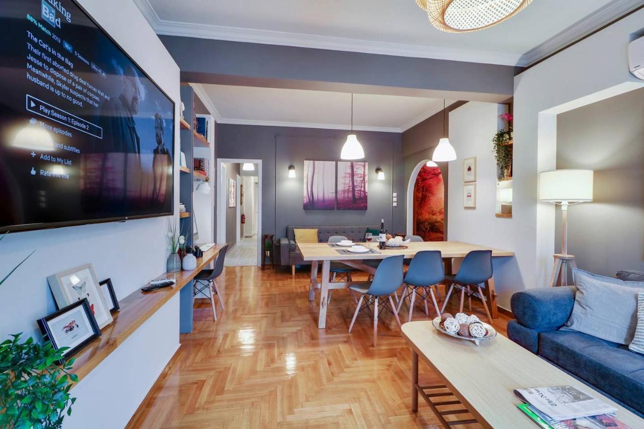 Victoria 5Star / 5Br Bigapt / Sauna / 2Min To Metro Athens Ngoại thất bức ảnh