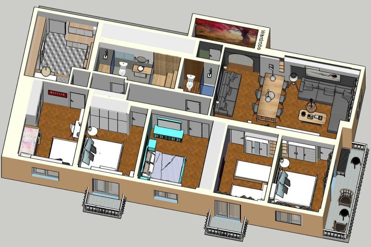 Victoria 5Star / 5Br Bigapt / Sauna / 2Min To Metro Athens Ngoại thất bức ảnh