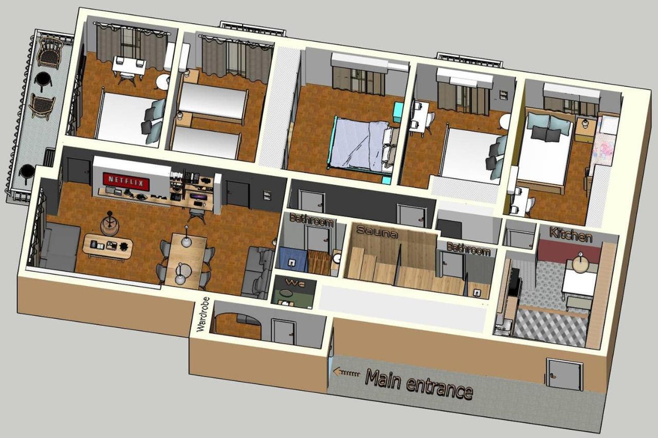 Victoria 5Star / 5Br Bigapt / Sauna / 2Min To Metro Athens Ngoại thất bức ảnh