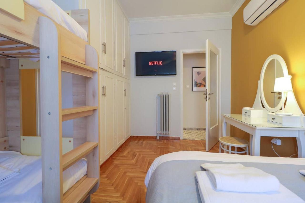 Victoria 5Star / 5Br Bigapt / Sauna / 2Min To Metro Athens Ngoại thất bức ảnh